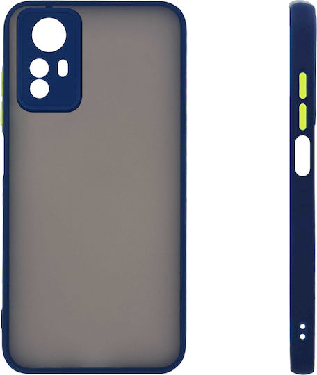 Sonique Color Button Bumper Σιλικόνης / Πλαστικό Μπλε (Redmi Note 12S)