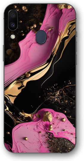 Liquid Abstract Θήκη Κινητού 9667 Σχέδιο Πολύχρωμη Samsung Galaxy M20