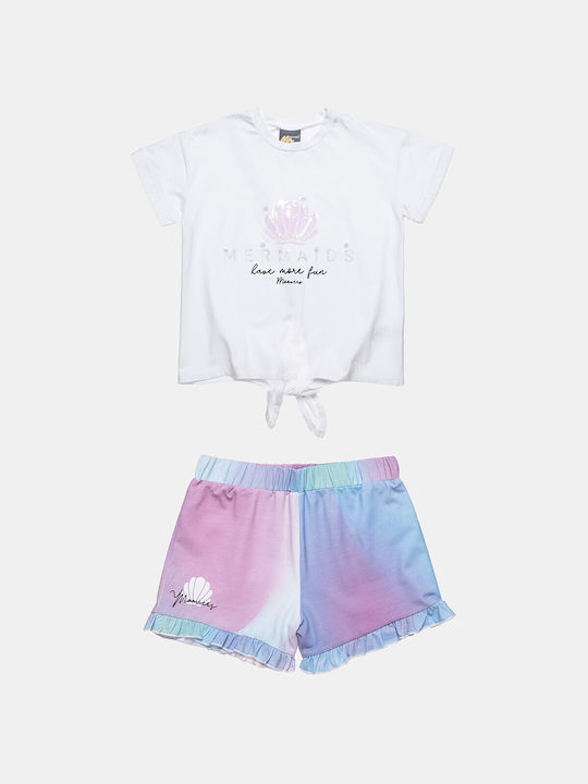 Alouette Kinder Set mit Shorts Sommer 2Stück Tie Dye Moovers