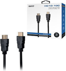 NOD HDMI-Stecker - HDMI-Stecker 10m Schwarz NOD HDMI-Stecker - HDMI-Stecker 10m Schwarz