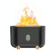 Usb Simulation Flame Humidifier Black