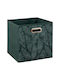 5Five Paper Storage Box with Lid Green 31x31x31cm 1pcs