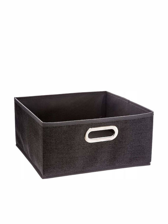 5Five Paper Storage Box with Lid Gray 31x31x15cm 1pcs