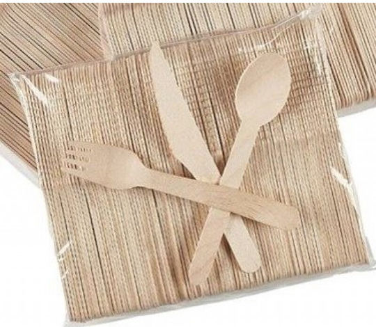My Heart Spoon Disposable Wooden 100pcs