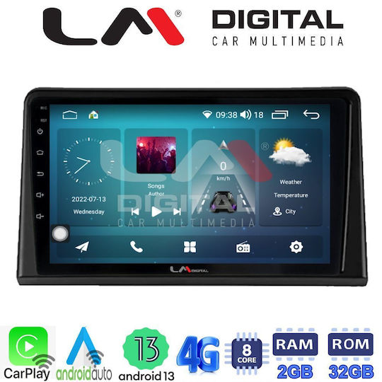 LM Digital Auto-Audiosystem für Renault Express 2023 > (Bluetooth/USB/WiFi/GPS/Apple-Carplay/Android-Auto)