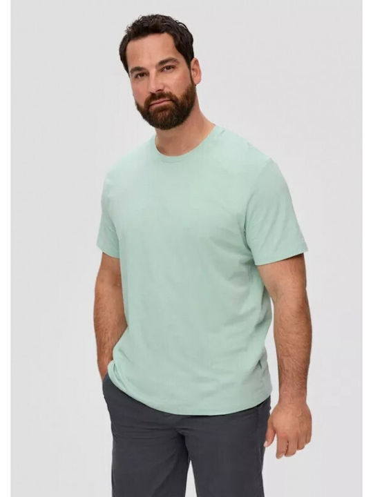 S.Oliver T-shirt Bărbătesc cu Mânecă Scurtă Verde