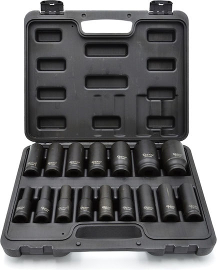 Geko Σετ Γερμανοπολύγωνα με Mέγεθος από 10mm έως 32mm 16τμχ