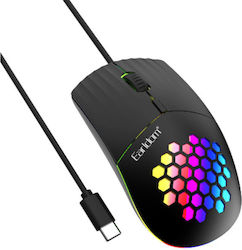 Earldom Wired Mouse Black