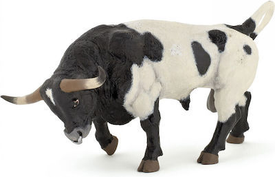 Papo Miniatur-Spielzeug Bull Schwarz 7.8cm