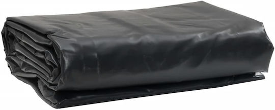 vidaXL Waterproof Tarpaulin 600gr/m² 2x1.5m. Heavy Duty Black