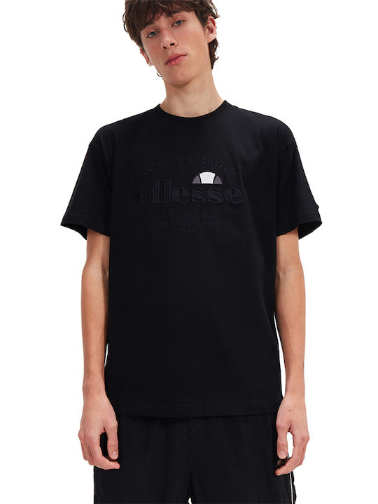 Ellesse T-shirt Bărbătesc cu Mânecă Scurtă Negru