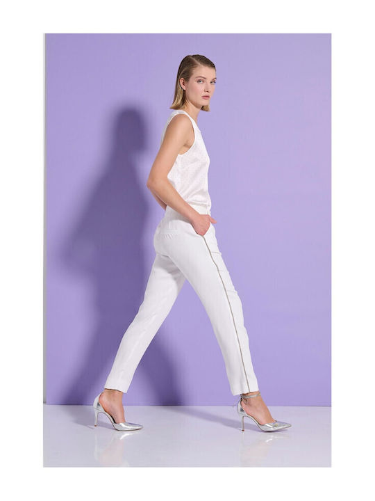 Matis Dama Tesatura Pantaloni Off White