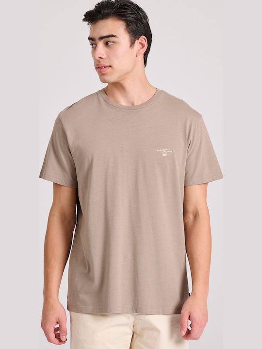 Funky Buddha T-Shirt Cigar Brown