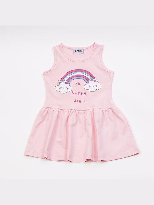 Trax Kids Dress Sleeveless Pink