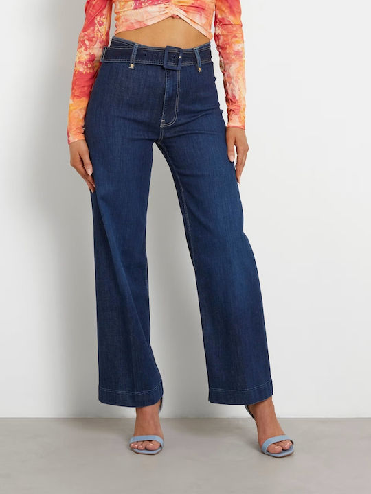 Guess Dakota Women's Jean Trousers in Regular Fit Jean Blue