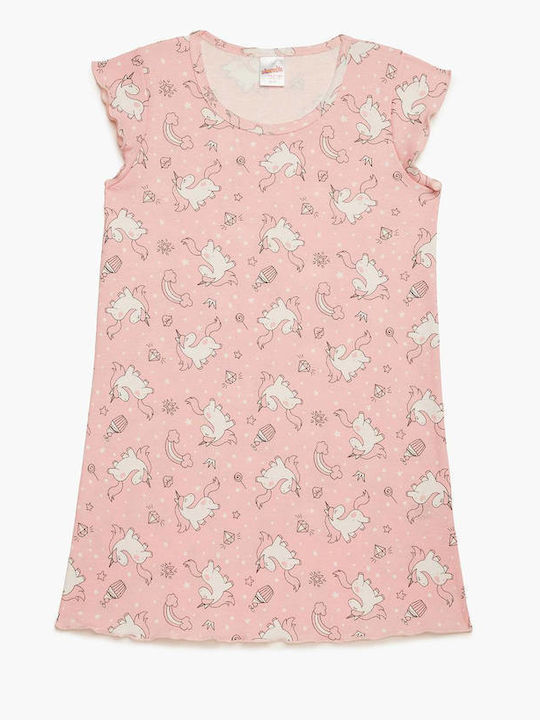 Minerva Kids Pyjamas Summer Cotton Pink