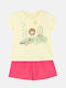 Dreams Kids Pyjamas Summer Cotton YELLOW