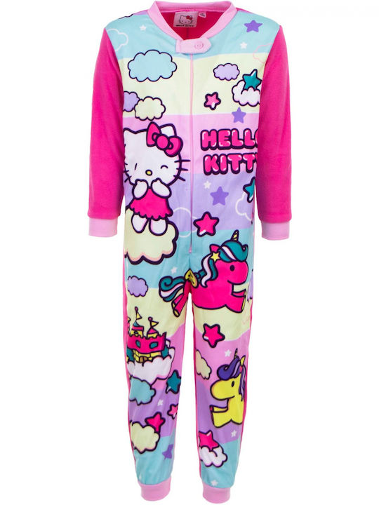 Hello Kitty Pijama întreagă pentru copii Fuchsia