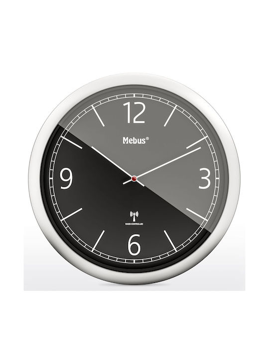 Mebus Wall Clock Black