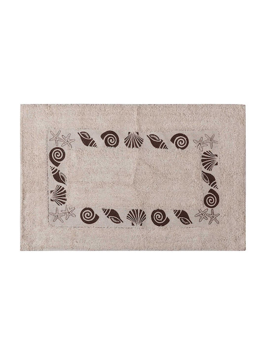 Silk Fashion Bath Mat Σκέτο 6978000005149 Coffee 40x60cm