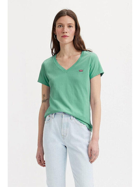 Levi's Perfektes Damen T-Shirt Mint