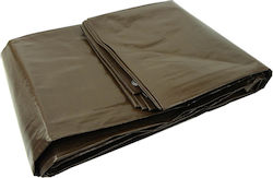 Geko Impermeabil Prelată 200gr/m² 4x2m. Heavy Duty Maro