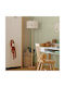 Atmosphera Kids Fabric Single Ceiling Light E27 Beige 36cm
