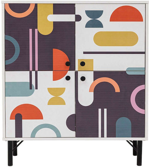 Ξύλινη Παπουτσοθήκη Multilux Sia 95x36x111cm