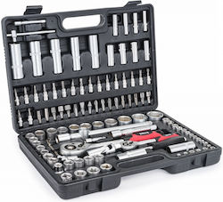 Powermat BEST109 Set Cheie Tubulară cu Chei Cu Clichet 1\2" și 1\4"