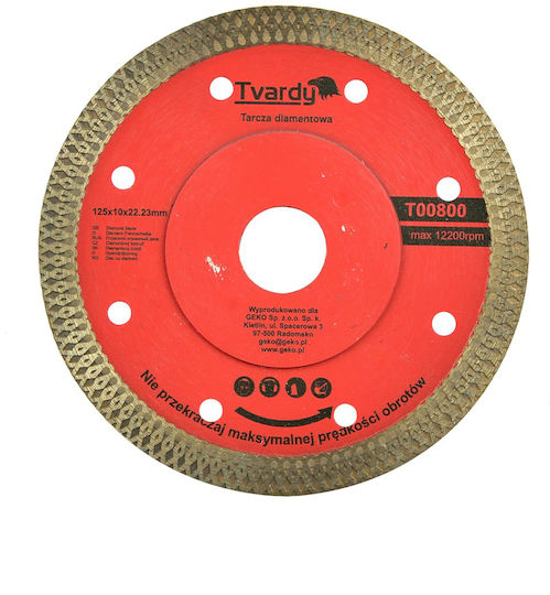 Tvardy Schneidscheibe Baumaterialien 125mm