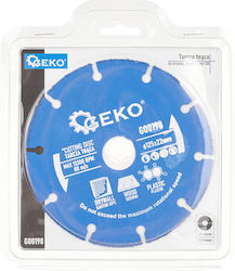 Geko G00198 Cutting Disc Wood Hole Diameter 125mm 1pcs