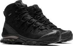 Military Ankle Boots Black