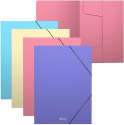 ErichKrause Φάκελος με Λάστιχο και Αυτιά Matt Pastel