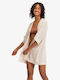 Roxy Fun Swell Women's Short Beach Kimono Beige
