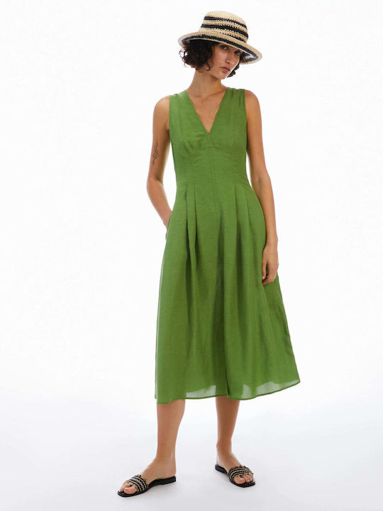 Pennyblack Midi Φόρεμα Πράσινο