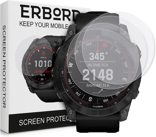 Erbord Displayschutzfolie für das Garmin Fenix 7X 1Stück