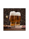 Secret de Gourmet Set of Glasses Beer, μπίρας / Cocktail/Drinking made of Glass 430ml 2pcs