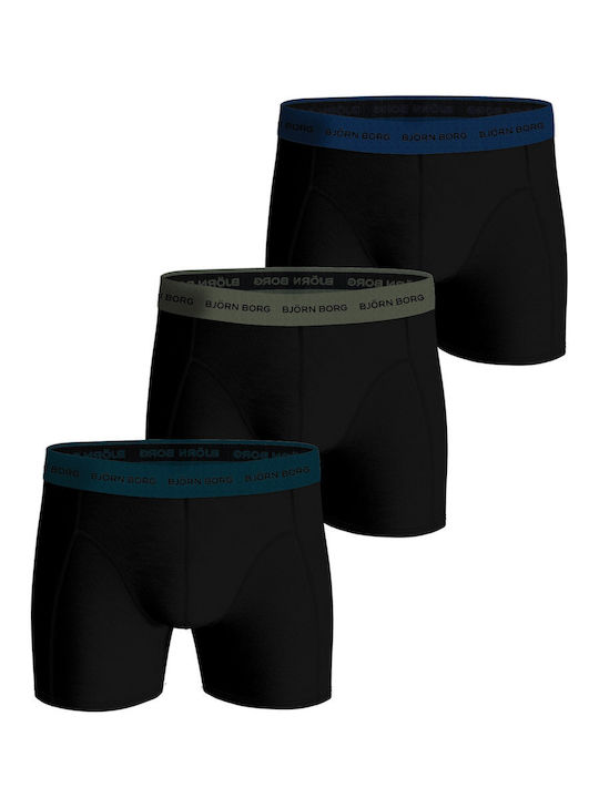 Björn Borg Bjorn Ανδρικά Μποξεράκια Multicolor 3Pack