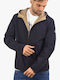 Markup Herren Jacke Lässig Μπλε-μπεζ