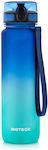 Meteor Kids Water Bottle Plastic Blue