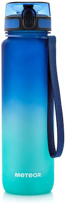 Meteor Kids Water Bottle Plastic Blue