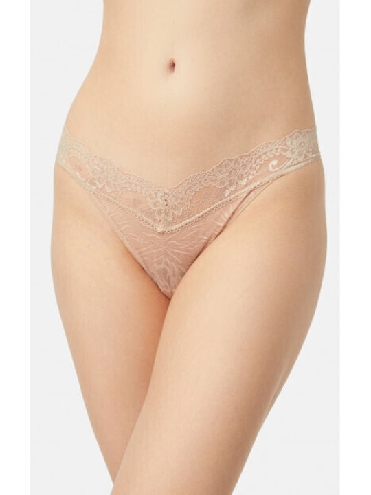 Ψηλόμεσο Γυναικείο Slip Nude