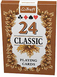 Playing Cards 24 Leaves Classic Model