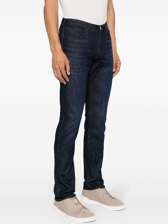 Men's Jeans Pants with Slim Fit Blue