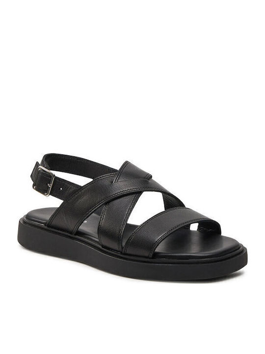 Vagabond Leather Sandals Black
