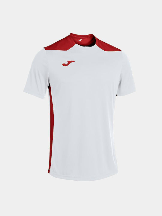 Joma Ανδρικό T-shirt Κοντομάνικο Λευκό