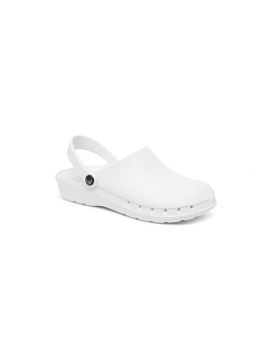 Suecos Anatomic Clogs White