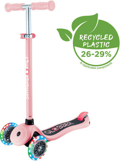 Globber Kinderroller Klappbar 3-Rad Für 3+ Jahre Rosa