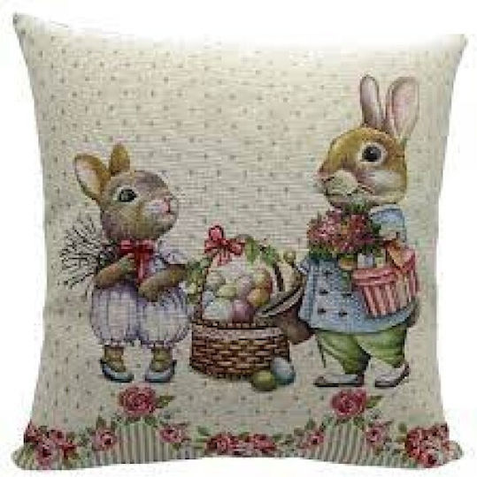 Pillowcase Decorative Easter Kiss 1292li 47x47 Vassiliadis