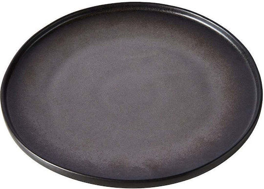 Muubs Teller Untiefe Keramik Braun mit Durchmesser 27.5cm